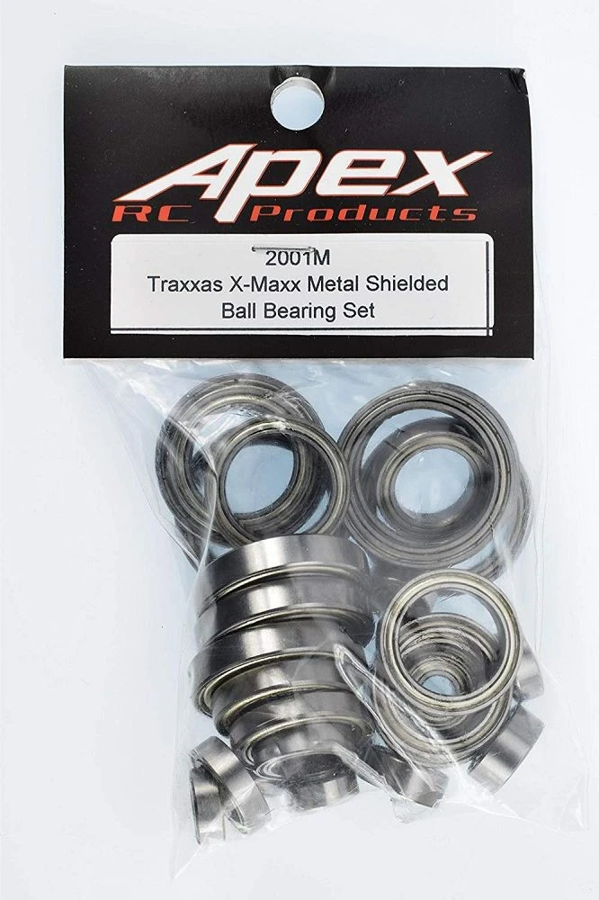 Apex RC Products Traxxas X-Maxx Metal Shielded Ball Bearing Kit 1 Apex RC Products Traxxas X-Maxx Metal Shielded Ball Bearing Kit