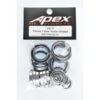 Apex RC X-Maxx Rubber Shielded Ball Bearing Kit, Complete