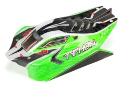 Arrma Typhon 4X4 Mega Body, Trimmed, Painted, Decals Applied, Green