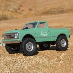 Axial 1/24 SCX24 1967 Chevrolet C10 4WD Brushed RTR Truck , Green -Toy Model Store axial axi axi00001t1 10