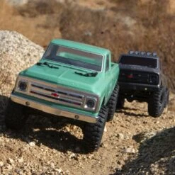 Axial 1/24 SCX24 1967 Chevrolet C10 4WD Brushed RTR Truck , Green -Toy Model Store axial axi axi00001t1 11