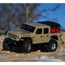 Axial SCX24 Jeep JT Gladiator 1/24 4WD RTR Rock Crawler, Beige -Toy Model Store axial axi axi00005t1 03