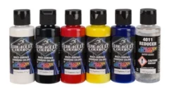 Color Craft LTD 5 Color & Reducer Wicked Detail Sampler Paint Set, 2oz