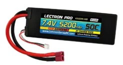 Common Sense RC LiPo Battery 5200mAh 50C 7.4V (2S) With Deans Connector
