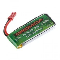 Dromida LiPo Battery 700mAh 25C 3.7V (1S) With JST Connector