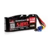 Dynamite Speedpack2 6V 5100mAh 5C NiMH, Flat Receiver Pack
