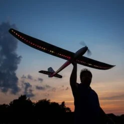 E-flite Night Radian FT 2.0m BNF Basic With AS3X And SAFE Select -Toy Model Store e flite efl3650 07