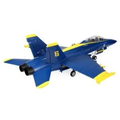 E-flite F-18 Blue Angels 80mm EDF BNF Basic 1/12 Jet -Toy Model Store e flite efl efl13950 04