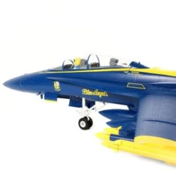 E-flite F-18 Blue Angels 80mm EDF BNF Basic 1/12 Jet -Toy Model Store e flite efl efl13950 10