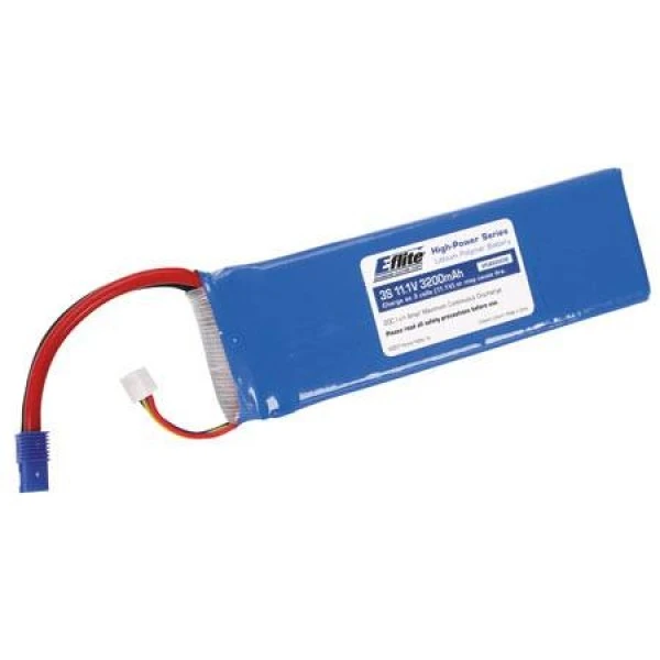 E-Flite LiPo Battery 3200mAh 20C 11.1V (3S) 1 E-Flite LiPo Battery 3200mAh 20C 11.1V (3S)