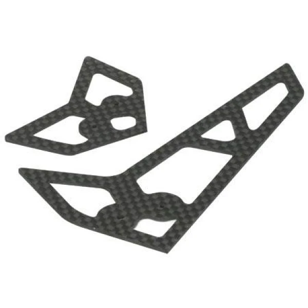 Stab/Fin Set, Carbon Fiber:B400 1 Stab/Fin Set, Carbon Fiber:B400