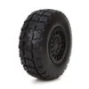ECX RC Front/Rear Premounted Tires (1/18 4WD Torment) (2)