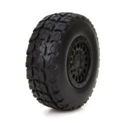 ECX RC Front/Rear Premounted Tires (1/18 4WD Torment) (2)