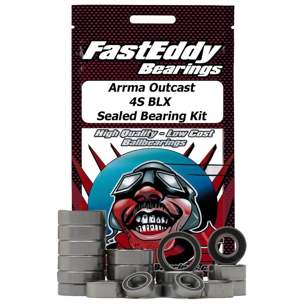FastEddy Bearings Sealed Bearing Kit (Arrma Outcast 4S BLX) 1 FastEddy Bearings Sealed Bearing Kit (Arrma Outcast 4S BLX)