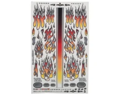 FireBrand RC Fire-Fade Flames Decals, 8.5X14", Orange/Red (1/10 Scale)