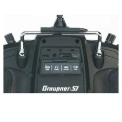 Graupner MZ-18 V2 - 9 Channel 2.4G.HZ HoTT Color TFT Transmitter Silver (PRO Software) -Toy Model Store graupner gras1005 1 v2 04