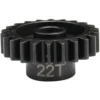 Hot-Racing Hardened Steel Pinion Gear, 8mm Bore, 22 Tooth, Mod 1.5