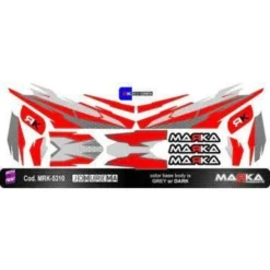 Jomurema Marka Skin Adhesive 1/28, Red (JR-GT01)