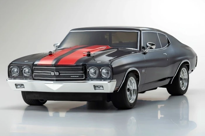 Kyosho 1/10 4wd EP Fazer Mk2 1970 Chevy Chevelle SS 454 LS6, Tuxedo Black - RTR 2 Kyosho 1/10 4wd EP Fazer Mk2 1970 Chevy Chevelle SS 454 LS6, Tuxedo Black - RTR - Image 2