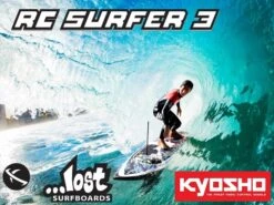 Kyosho RC Surfer 3 Electric "...Lost" Surfboard -Toy Model Store kyosho kyo kyo40108b 06