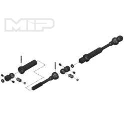 Moore's Ideal Products Center Drive Kit 110mm X 135mm W/5mm Hubs