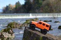Panda Hobby 1/24 Tetra24 X3 Portal Edition, RTR 4WD Mini Crawler, Orange -Toy Model Store panda hobby pht pht2402or 02