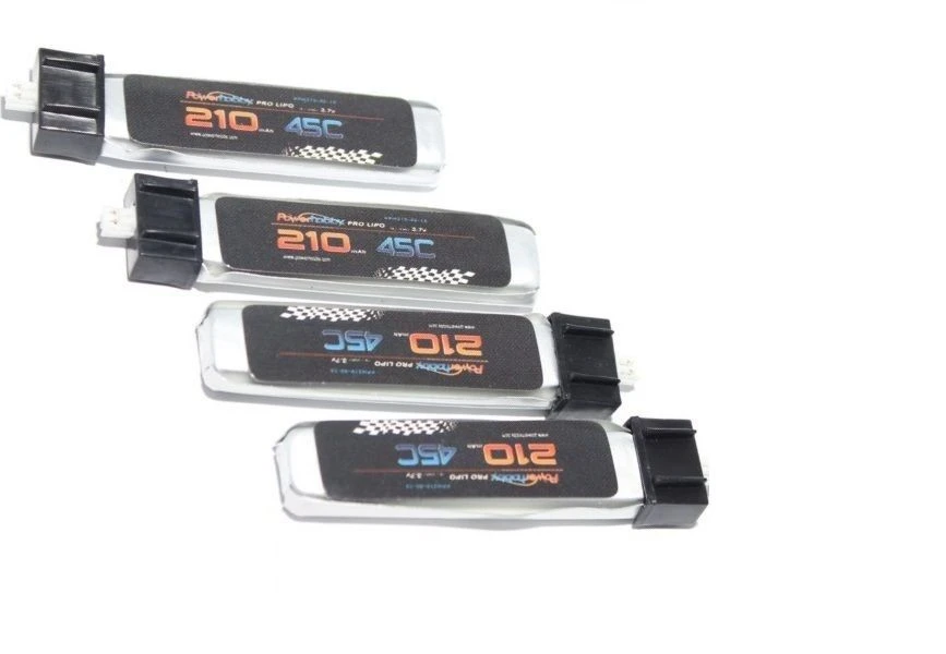 Power Hobby 1S 3.7V 250Mah 45C Lipo Battery (4)