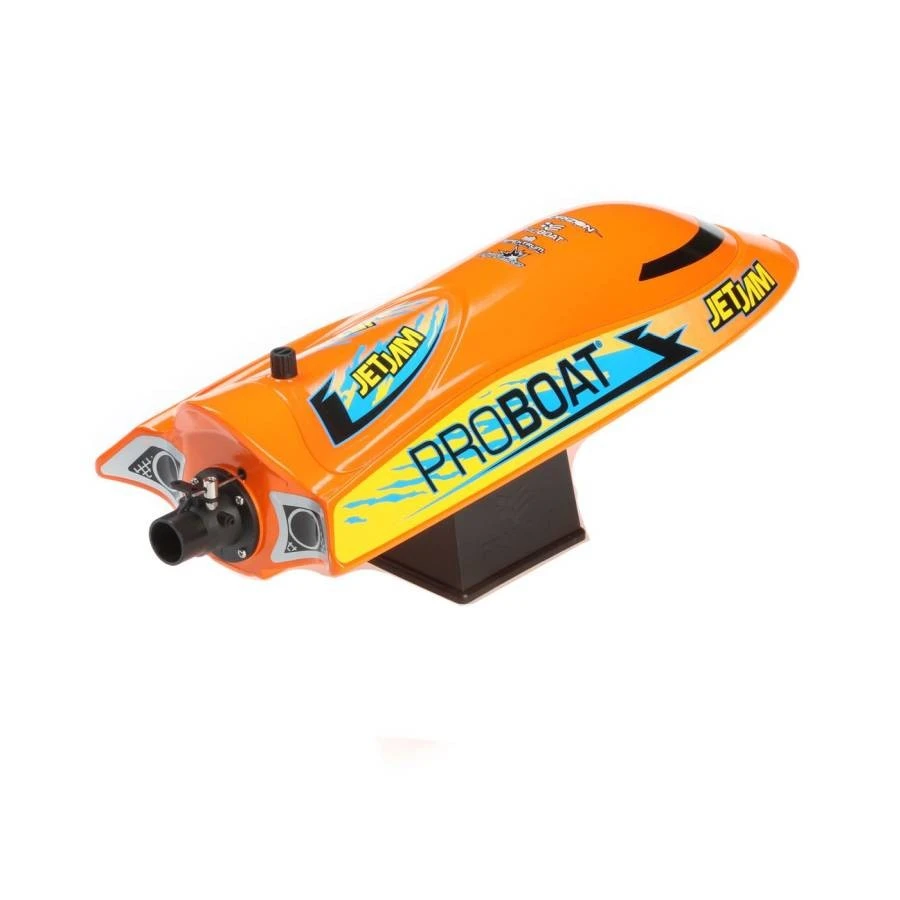 Jet Jam 12-inch RTR Pool Racer Jet Pump Boat, Orange 4 Jet Jam 12-inch RTR Pool Racer Jet Pump Boat, Orange - Image 4