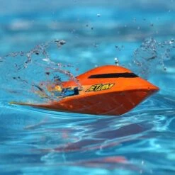 Jet Jam 12-inch RTR Pool Racer Jet Pump Boat, Orange 17 Jet Jam 12-inch RTR Pool Racer Jet Pump Boat, Orange -Toy Model Store pro boat prb08031t1 08
