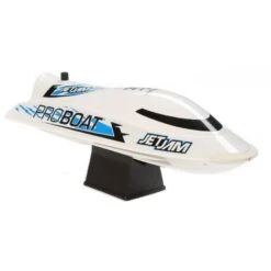 Jet Jam 12-inch Pool Racer, White: RTR -Toy Model Store pro boat prb08031t2 03
