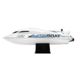 Jet Jam 12-inch Pool Racer, White: RTR -Toy Model Store pro boat prb08031t2 05