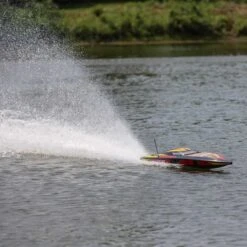 Pro Boat Sonicwake V2 36" Self-Righting Brushless Deep-V RTR Boat, Black -Toy Model Store pro boat prb prb08032v2t1 07