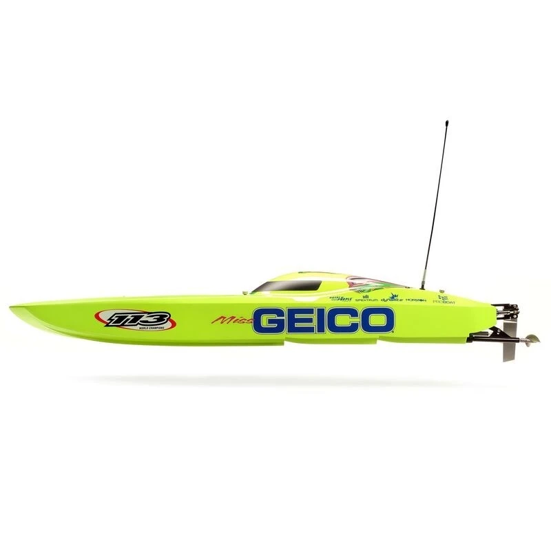 Pro Boat Miss GEICO Zelos 36" Twin Brushless RTR Catamaran 3 Pro Boat Miss GEICO Zelos 36" Twin Brushless RTR Catamaran - Image 3