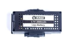Rage 3.7V 1S 2000mAh Lipo Battery With Case (Stinger 2.0)