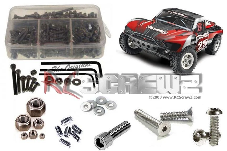 TRA033 SS Screw Kit Slash 410 2WD 1 TRA033 SS Screw Kit Slash 410 2WD
