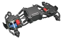 Danchee Trail Hunter Pro RTR 1/12 4WD Crawler With Hill Braking, Blue -Toy Model Store redcat racing rerdancheeblue 09