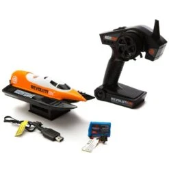 Roguewave RTR 10" F1 Self-Righting Tunnel Hull Boat, Orange -Toy Model Store revolution rvos01002t1 08