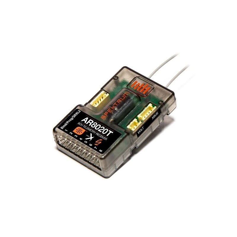 Spektrum AR8020T 8 Channel Telemetry Receiver 1 Spektrum AR8020T 8 Channel Telemetry Receiver