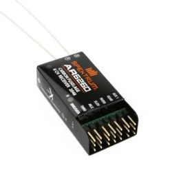 Spektrum DSMX 6-Channel Carbon Fuselage Receiver -Toy Model Store spektrum spmar6260 03