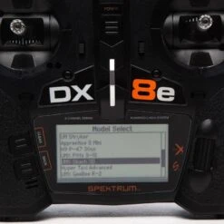 Spektrum RC DX8e 2.4GHz DSMX 8-Channel Radio (Transmitter Only) -Toy Model Store spektrum spmr8100 06