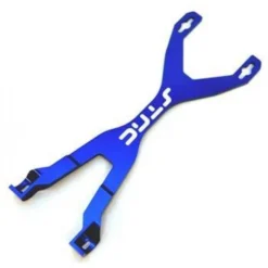 STC9814B CNC Mach Prec Alum Battery Strap Blue SC10