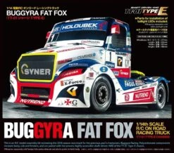 Tamiya 1/14 Buggyra Fat Fox TT-01 Type-E Kit -Toy Model Store tamiya tam tam58661 60a 09