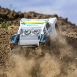 Losi Tenacity 1/10 4WD Brushed SCT, Fox Racing Body -Toy Model Store team losi los03024t2 07