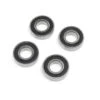 Losi Rubber Sealed Ball Bearings, 10 X 22 X 6mm (4)