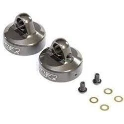Team Losi Racing Aluminum 16mm Bleeder Shock Caps (8X) (2)