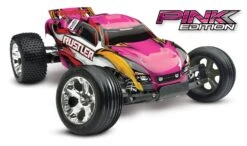 Rustler 1/10 Scale Stadium Truck With TQ 2.4 GHz Radio System, Pink