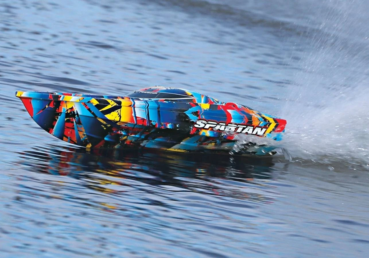 Traxxas Spartan Brushless 36 RTR With TQi 2.4GHz TRA57076-4 6 Traxxas Spartan Brushless 36 RTR With TQi 2.4GHz TRA57076-4 - Image 6