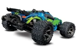 Traxxas Rustler Stadium Truck 4X4 VXL Brushless RTR 1/10 4WD (green) -Toy Model Store traxxas tra67076 4 grn 03