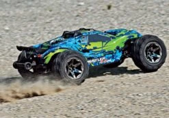 Traxxas Rustler Stadium Truck 4X4 VXL Brushless RTR 1/10 4WD (green) -Toy Model Store traxxas tra67076 4 grn 10