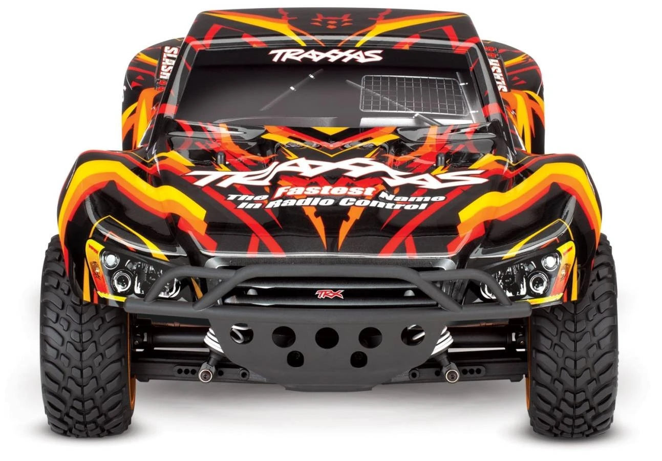 Traxxas Slash 4X4 RTR 1/10 Brushed Electric Short Course Truck (orange) 3 Traxxas Slash 4X4 RTR 1/10 Brushed Electric Short Course Truck (orange) - Image 3